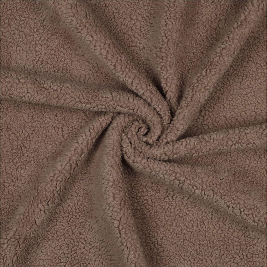 Teddystoff Baumwollfleece ab 0,5 x 1,6m Teddyplüsch Plüschstoff 300g/qm 7 Farben