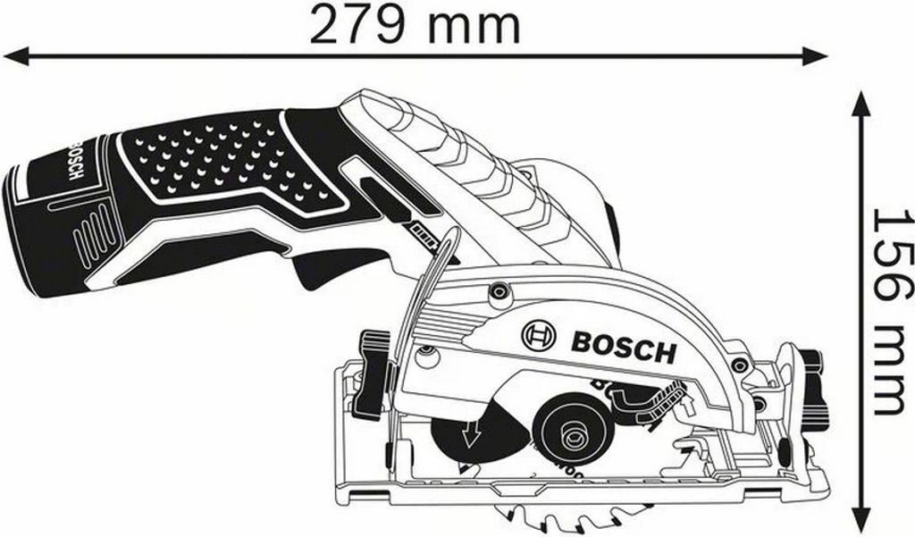 Bosch GKS 12V-26 Akku-Kreissäge Produktbild 10