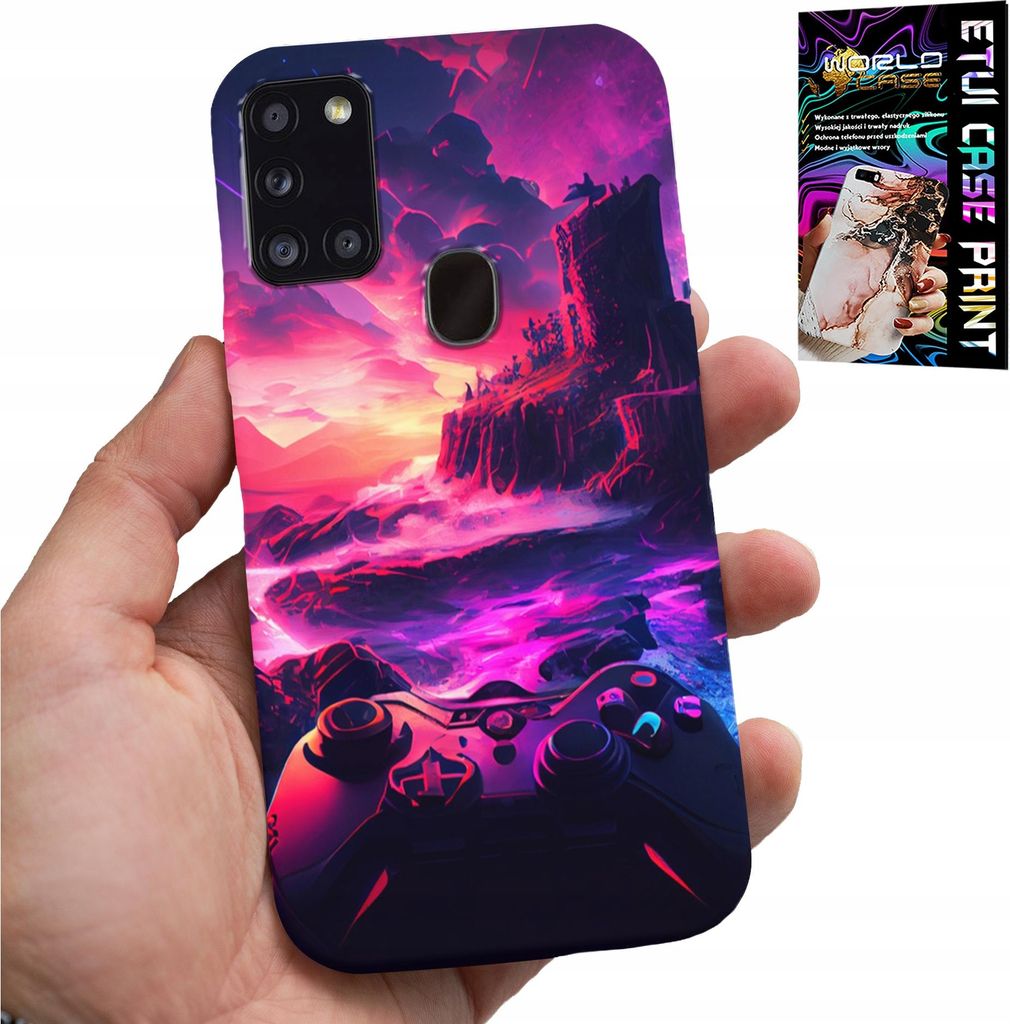 Gehäuse für Samsung Galaxy A21s - Gehäuse für Gamer, Spiele-Designs, Geschenke