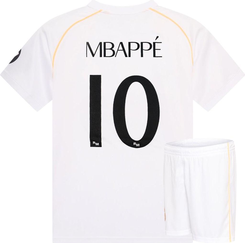 Real Madrid Fußball Trikot Set Mbappe Heim - 2025-2026 - Kind - 164