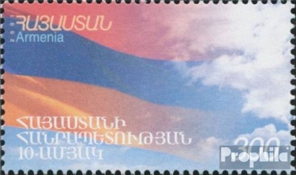 Briefmarken Armenien 2001 Mi 449 (kompl.Ausg.) postfrisch Unabhängigkeit