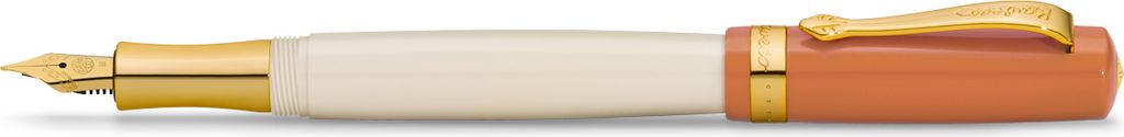 Kaweco STUDENT Füllhalter 70`s Soul M (orange/creme)