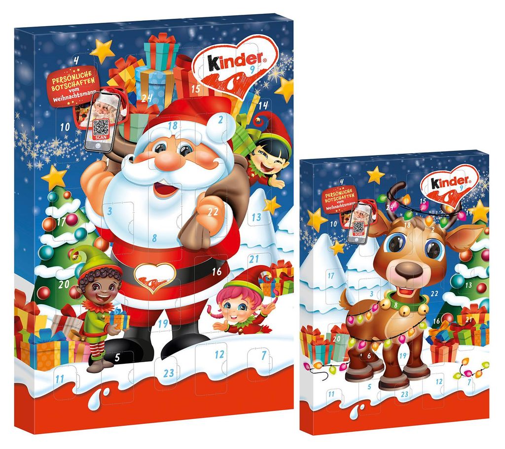 kinder Mix Adventskalender Produktbild 
