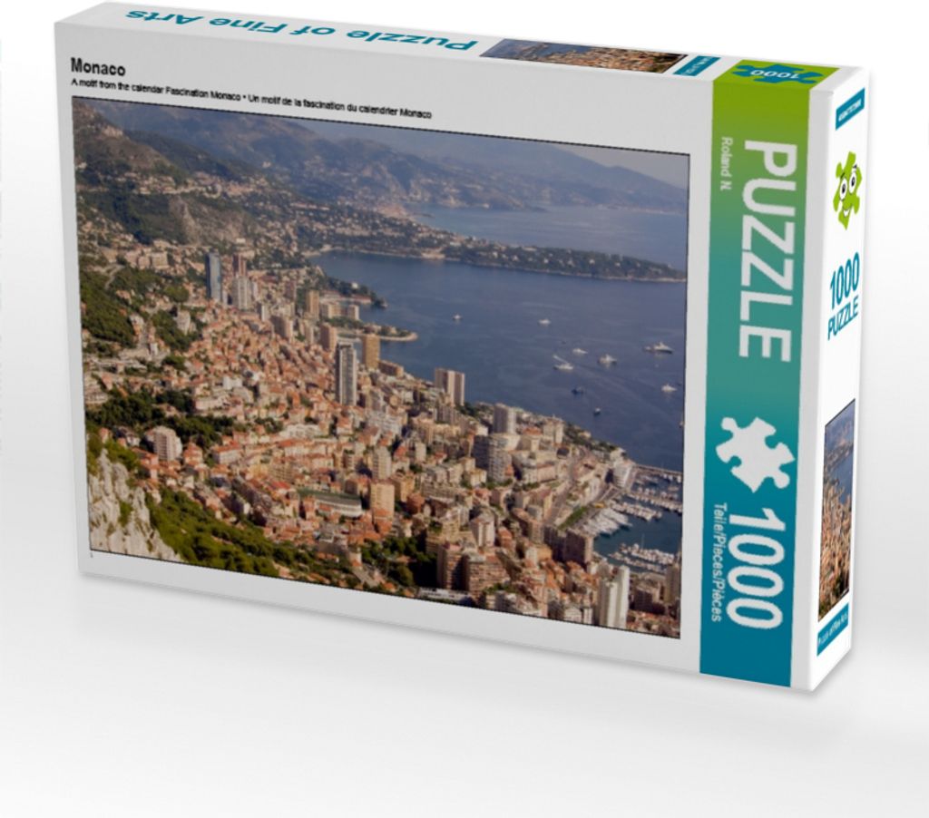 CALVENDO Puzzle Monaco | 1000 Teile Lege-Größe 64x48cm Foto-Puzzle für glückliche Stunden