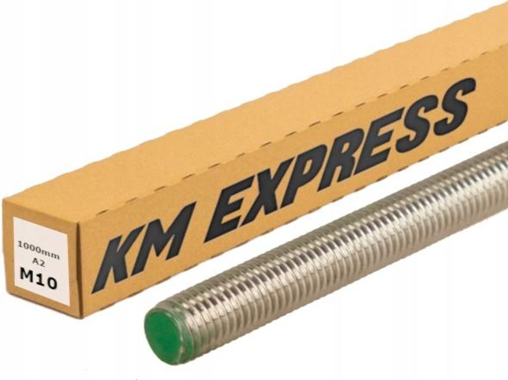 FEINZ | Gewindestange M10x1000 - Edelstahl A2 - korrosionsbeständig - hohe Festigkeit - vielseitig einsetzbar