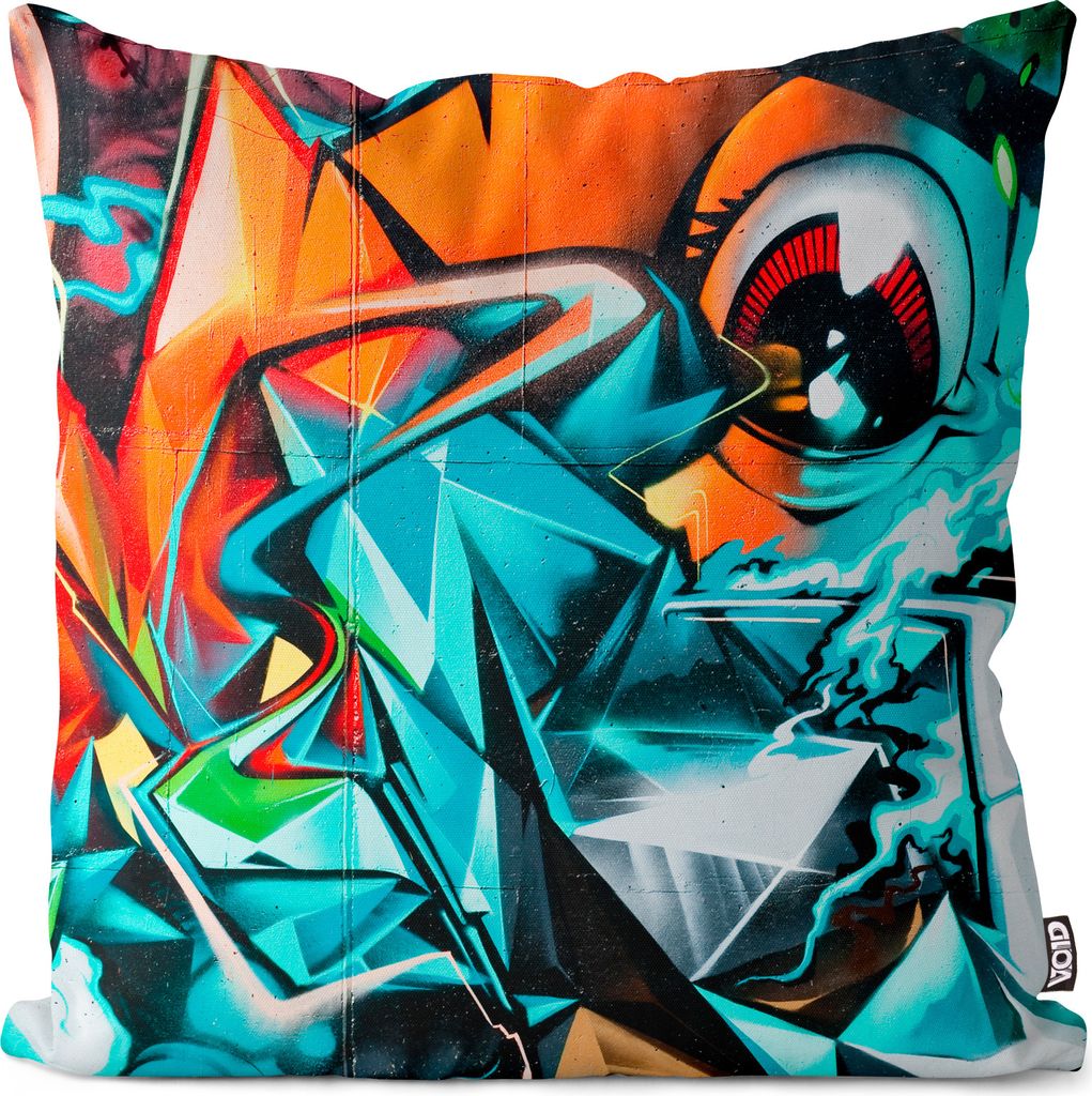 VOID Graffiti Gemälde Farben Kissenbezug Kissenhülle Sofakissen Kissen Deko Outdoor-Kissen Dekokissen