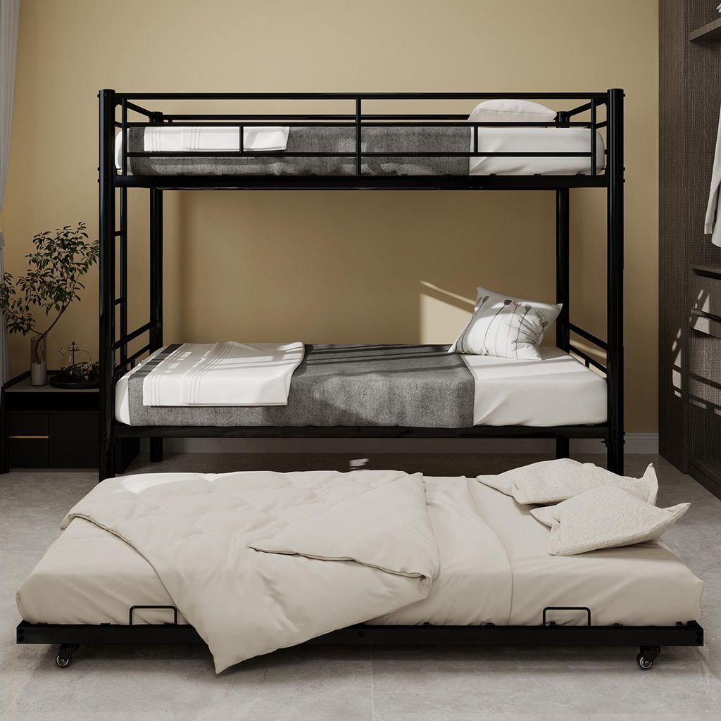 Sweiko Letto a castello Meta Twin over Twin, robusto e Immagine del prodotto 
