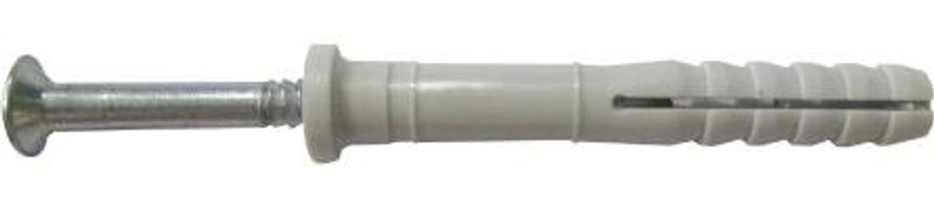 Tap-Vis Dübel Flachkopf-Schlagdübel mit flachem Flansch - 6x40 Bte 100 - ING FIXATIONS - A270080