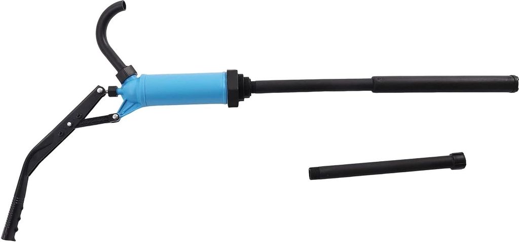 Manuelle Fasspumpen Handpumpe Hebel Trommel Blau Kunststoff
