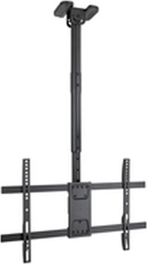 Support Plafond Téléviseur 43-86 Pouces Robuste avec Hauteur Réglable