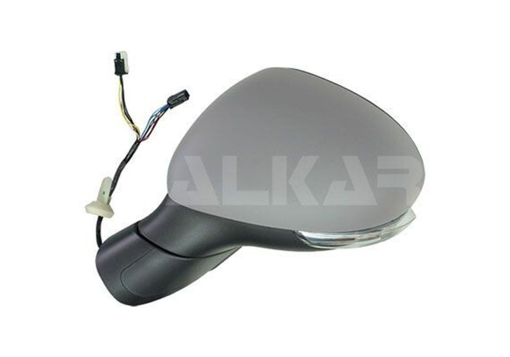 ALKAR 6147925 Außenspiegel Seitenspiegel Links für FIAT 500X (334) Beheizt Konvex Grundiert Elektrisch