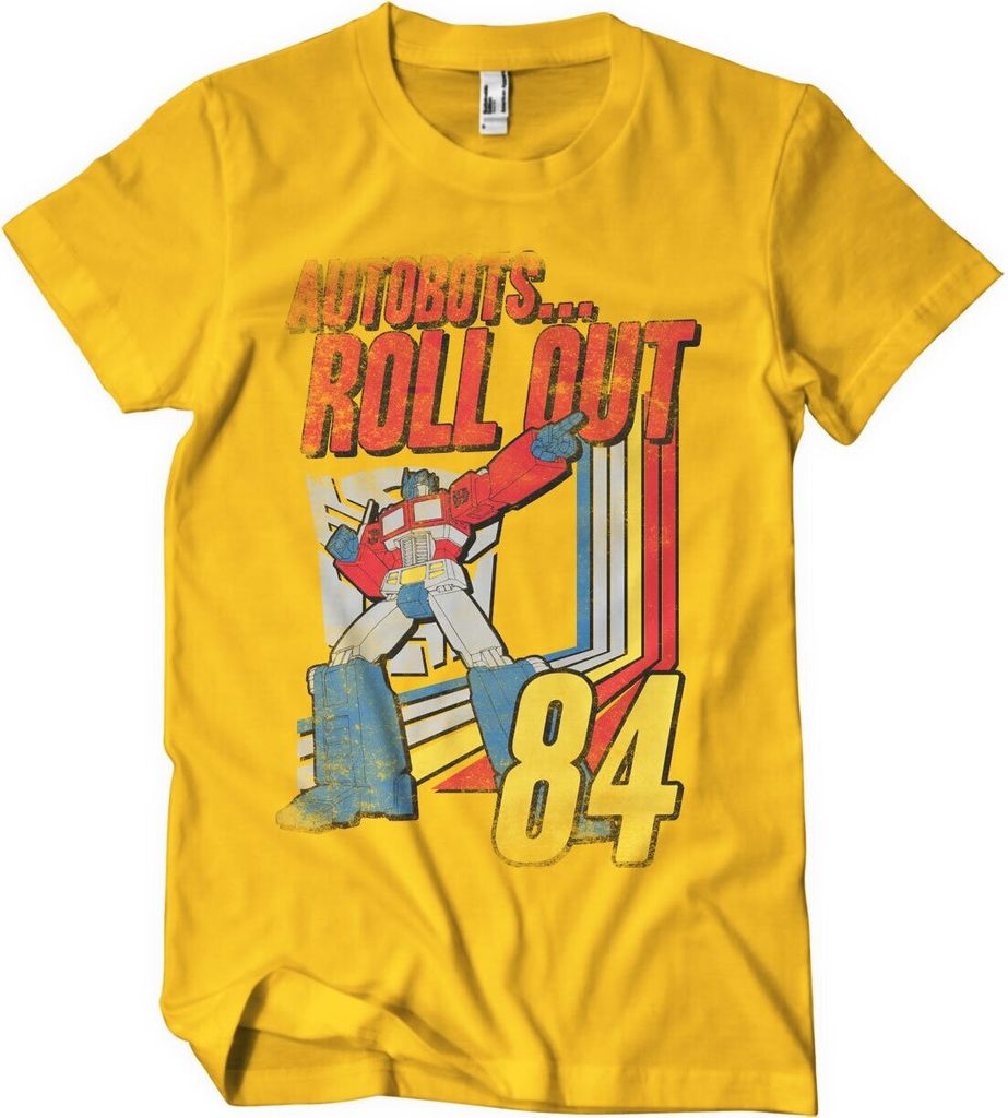 Autobots - Roll Out T-Shirt - X-Large - Gold