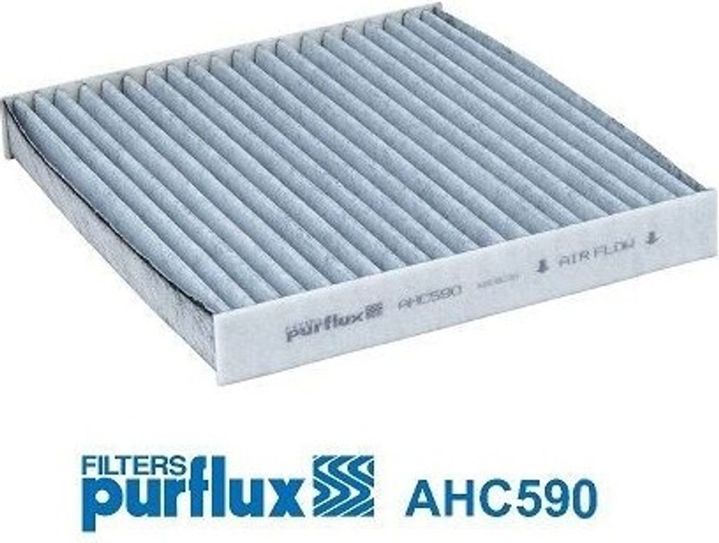 PURFLUX AHC590 Innenraumfilter Pollenfilter für LEXUS GS (GRS19, UZS19, GWS19) Aktivkohle