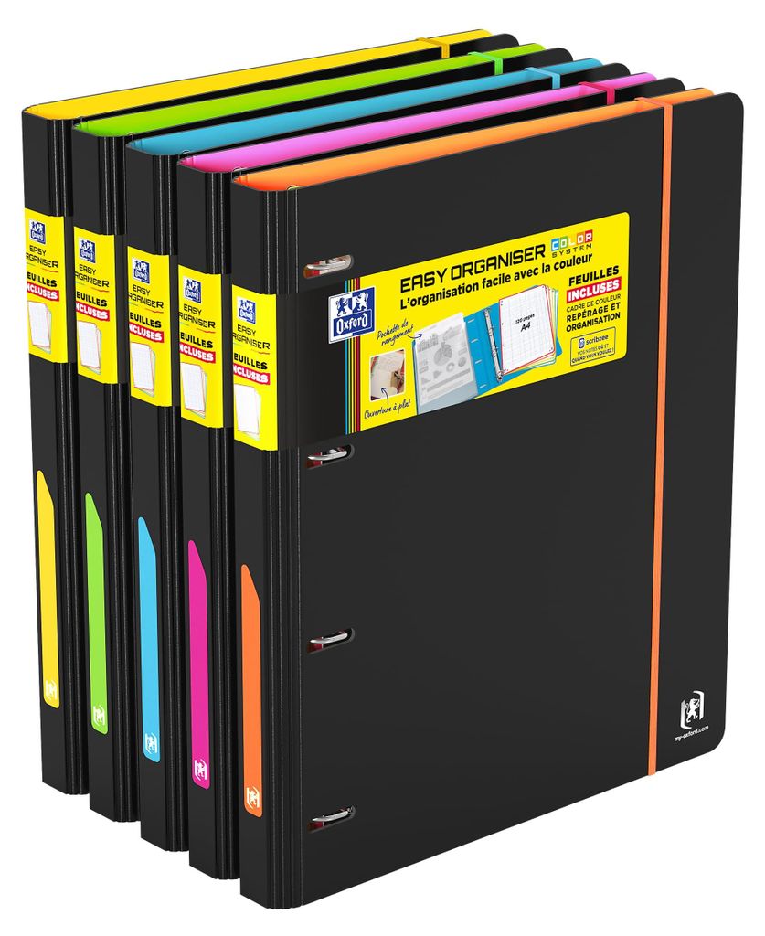 OXFORD Easy Organiser Ringordner, Rücken 30 mm, Einband aus Produktbild 