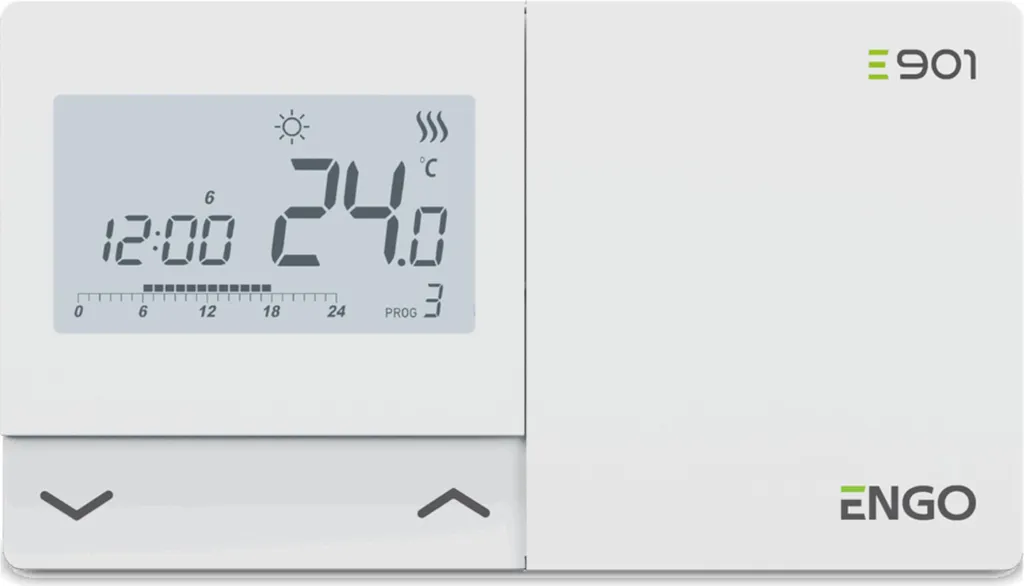 ENGO E901 Régulateur de température programmable blanc haute précision