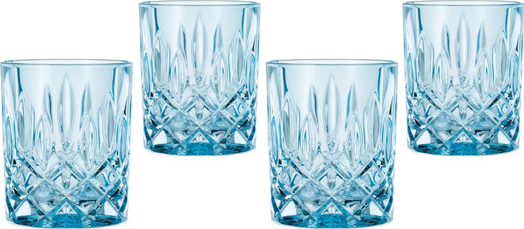 NACHTMANN 104193 NOBLESSE Whisky Tumbler AQUA 4er Set Produktbild 