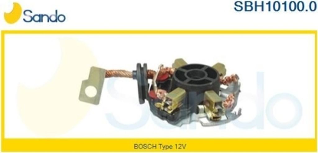 1 Halter, Kohlebürsten SANDO SBH10100.0 für FIAT MERCEDES-BENZ OPEL VAG IKA