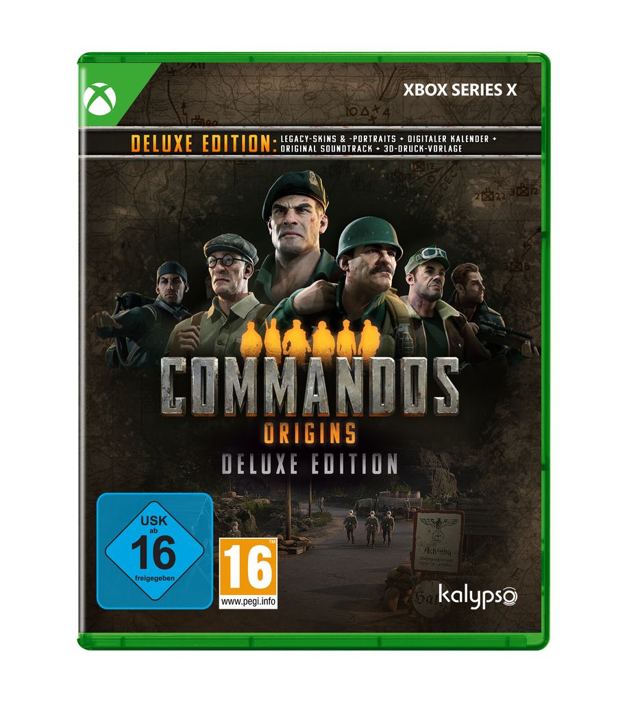 Commandos Origins XBSX Deluxe Ediion