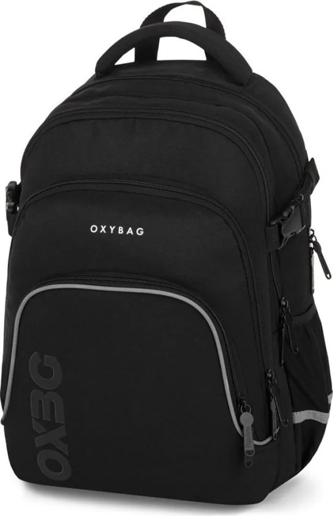 Zaino OXY Scooler 43x32x20cm Nero | 4 Comparti Hi-Tech per Studenti