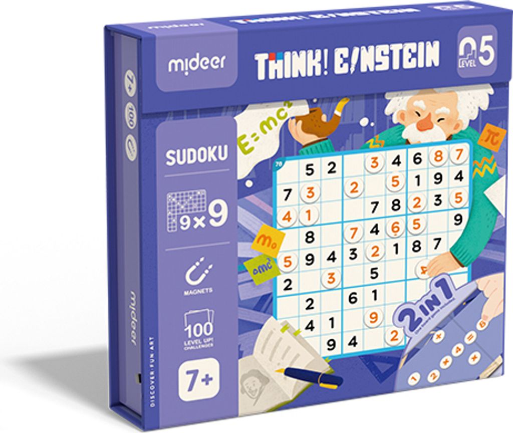 MiDeer Sudoku – LEVEL UP 05 Denk nach Einstein!