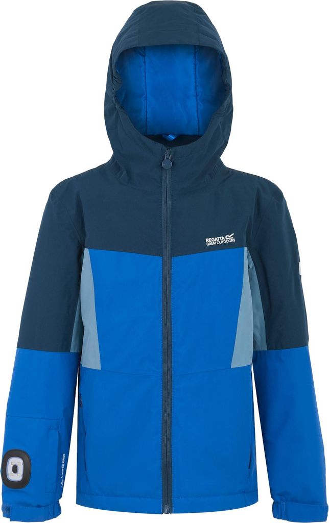 Regatta - "Beamz" Jacke, wasserfest für Kinder, Isoliert RG12214 (122) (Dunkles Marineblau)