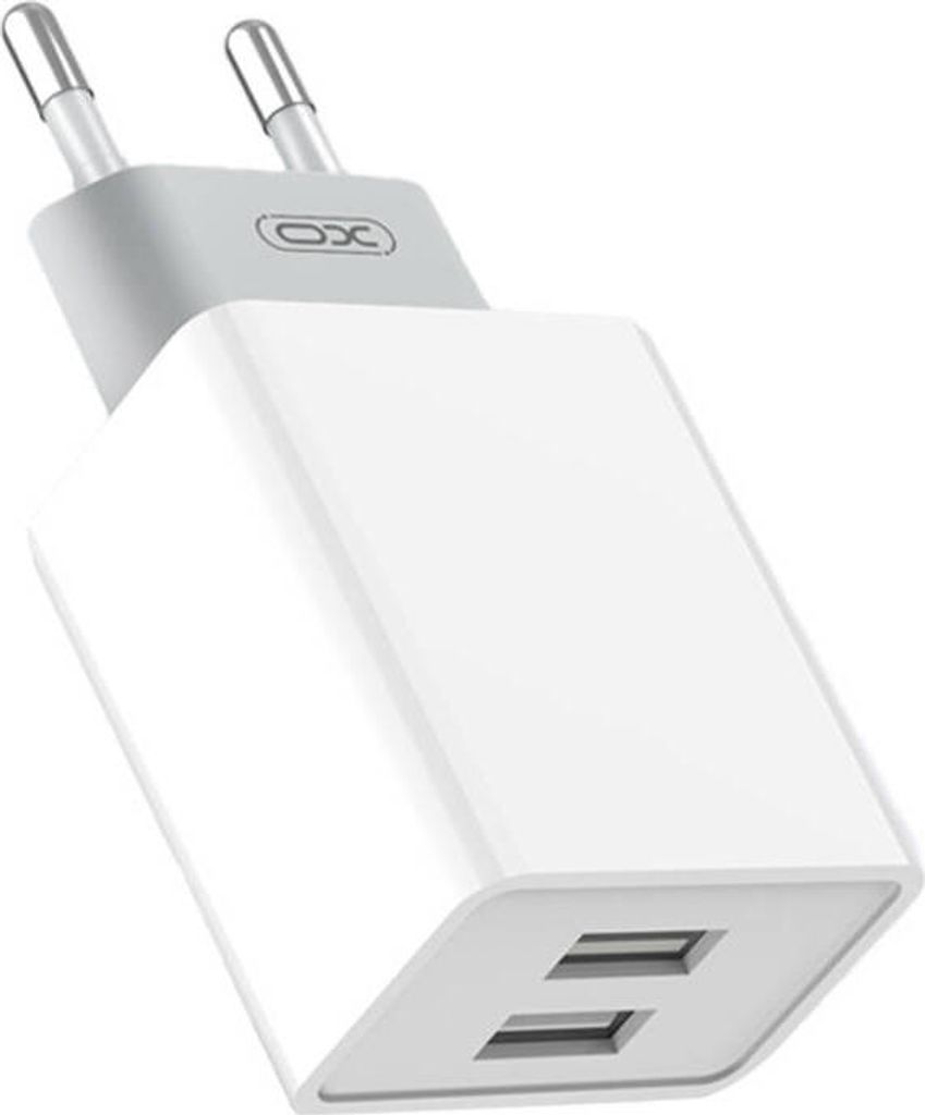 Wandladegert XO L65, 2x USB + USB-Kabel (wei)