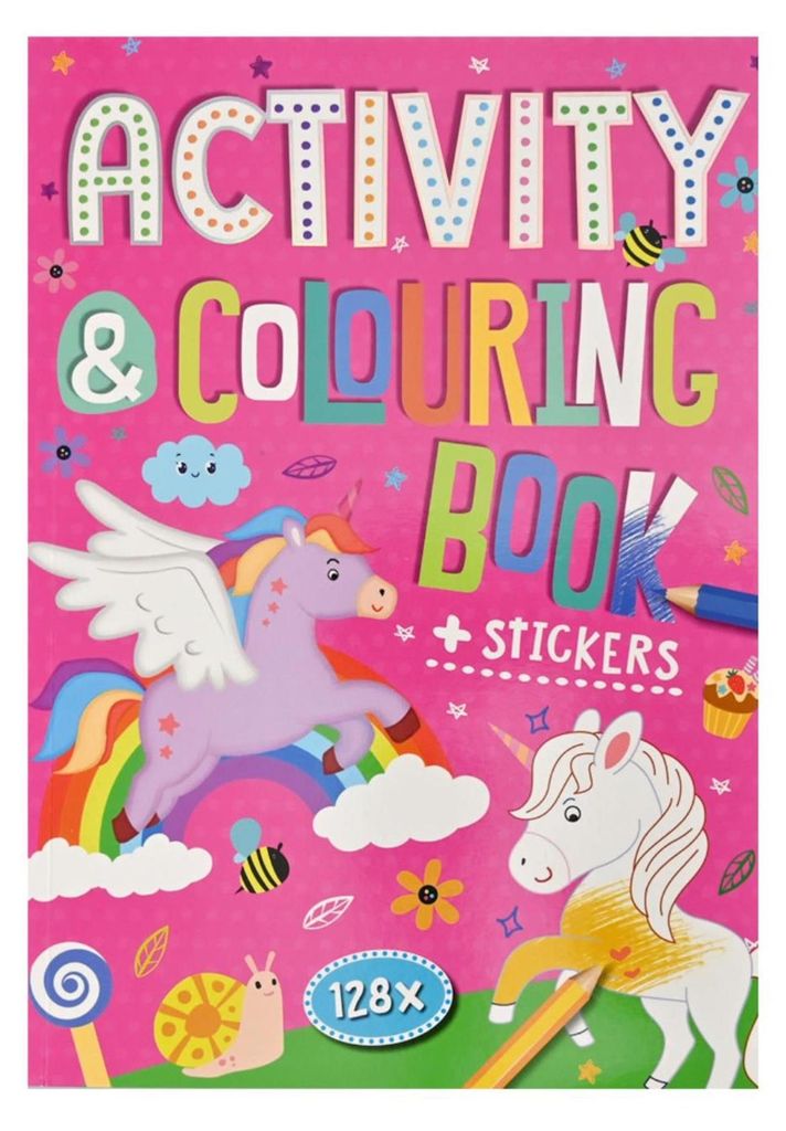 Gewinnt Holland Colors Activities Book Unicorn