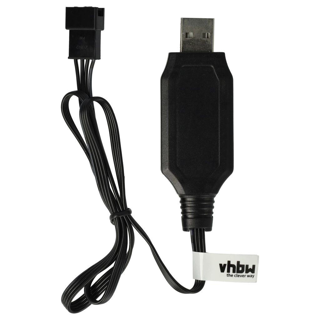 vhbw USB-Ladekabel für RC-Akkus mit SM-4P-Anschluss, Produktbild 