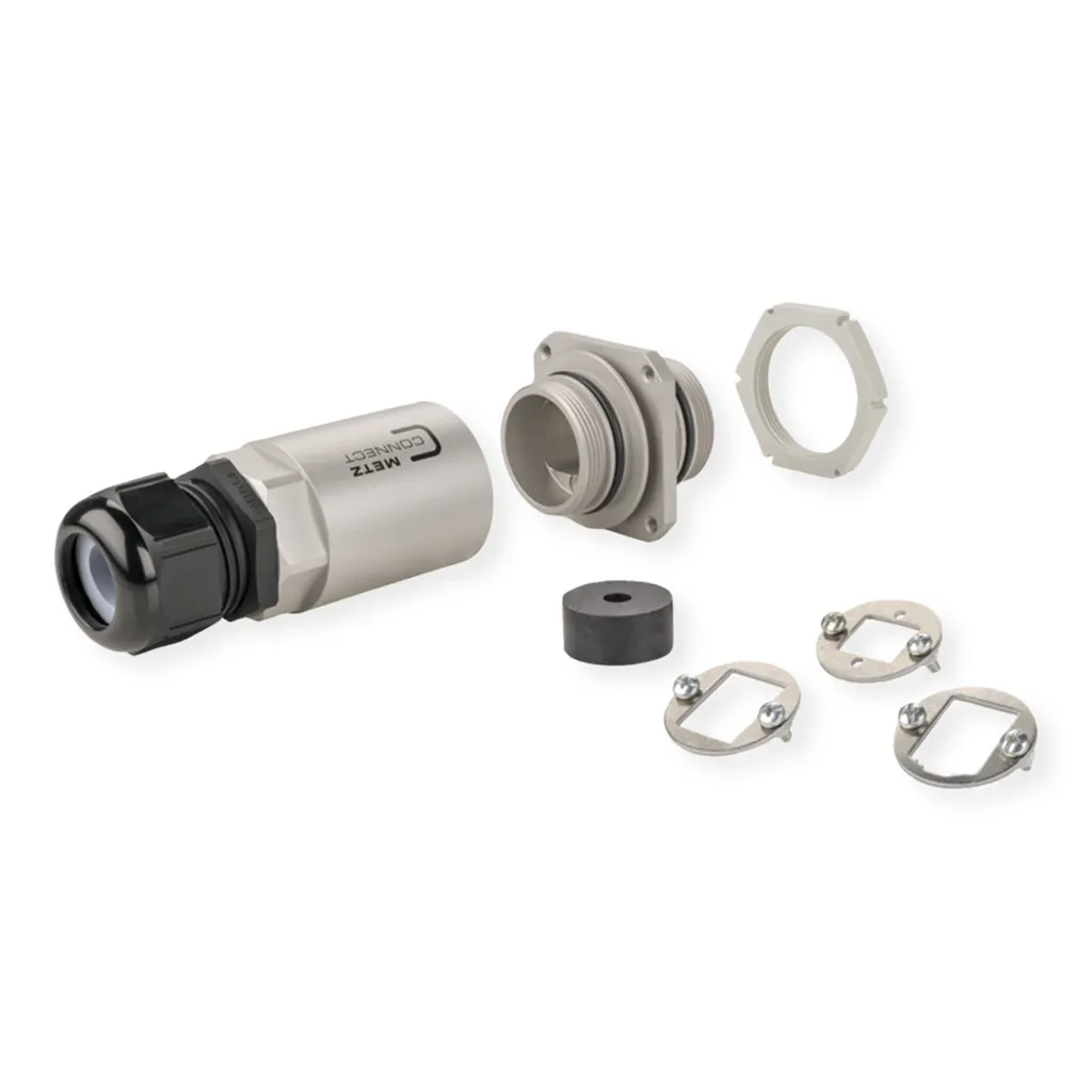 Kit boîtiers de protection murale pour câblage réseau industriel 2pcs