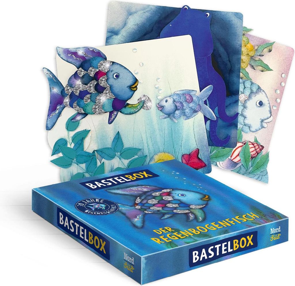 Der Regenbogenfisch Bastelbox