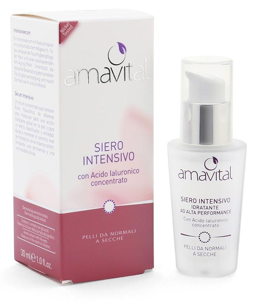 Amavital Intensives Hyaluronsäure-Serum 30 ml – für normale bis trockene Haut