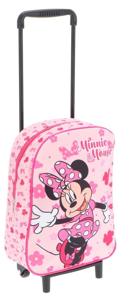 Disney Minnie Mouse Trolley Kinder Rucksack mit Rollen für Produktbild 
