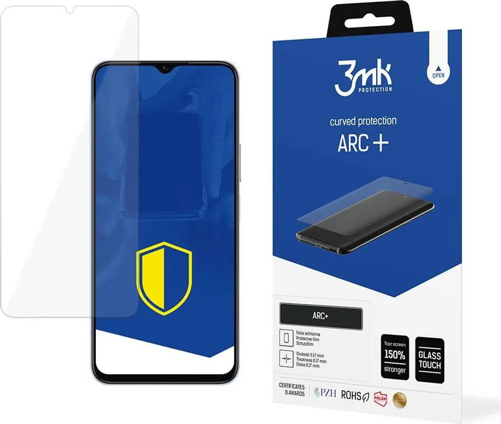 Pellicola Honor X6 3mk Arc+ Protezione Display Curva Invisibile