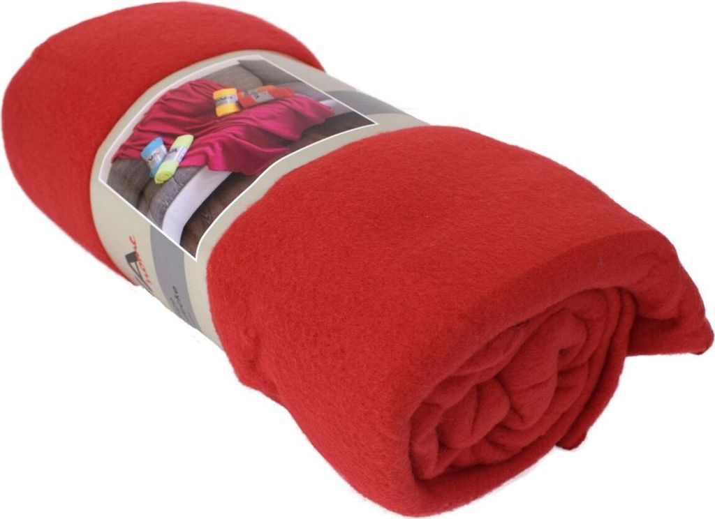 Decke Fleecedecke 130x170cm Polarfleece 14 versch. Produktbild 