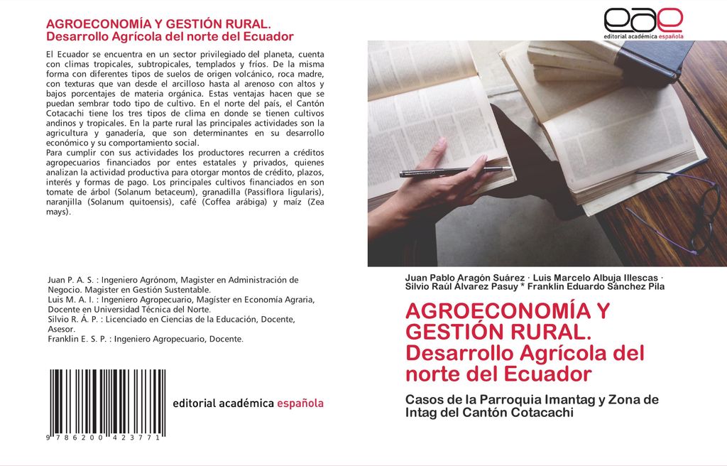 AGROECONOMÍA Y GESTIÓN RURAL. Desarrollo Agrícola del norte del Ecuador
