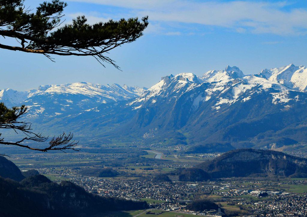 hansepuzzle 20194 - Berg-Panorama Puzzle, 260 Teile, Natur, 41,0 x 28,0cm mit hochwertiger Aufbewahrung, Kartonbox und wiederverschließbarem Beutel