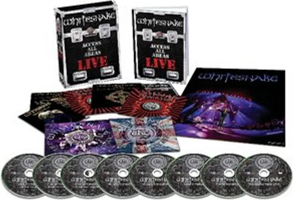 Whitesnake Access All Areas coffret 8 CD Live enfin l'anthologie totale