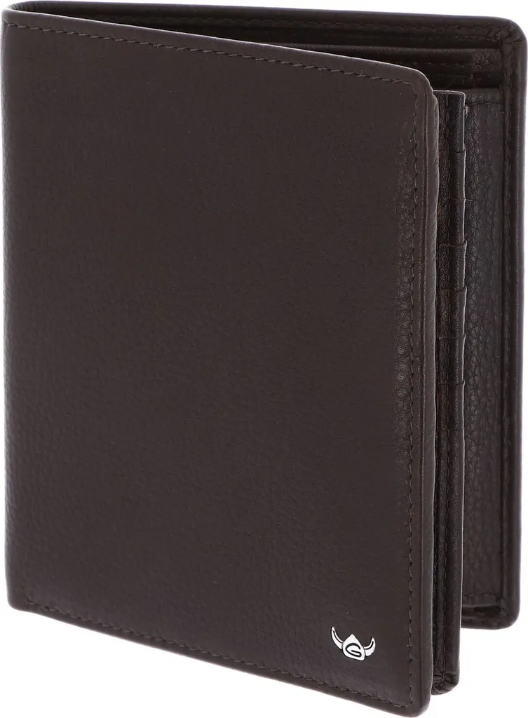 Golden Head Capri Portafoglio Antifurto RFID Pelle Marrone