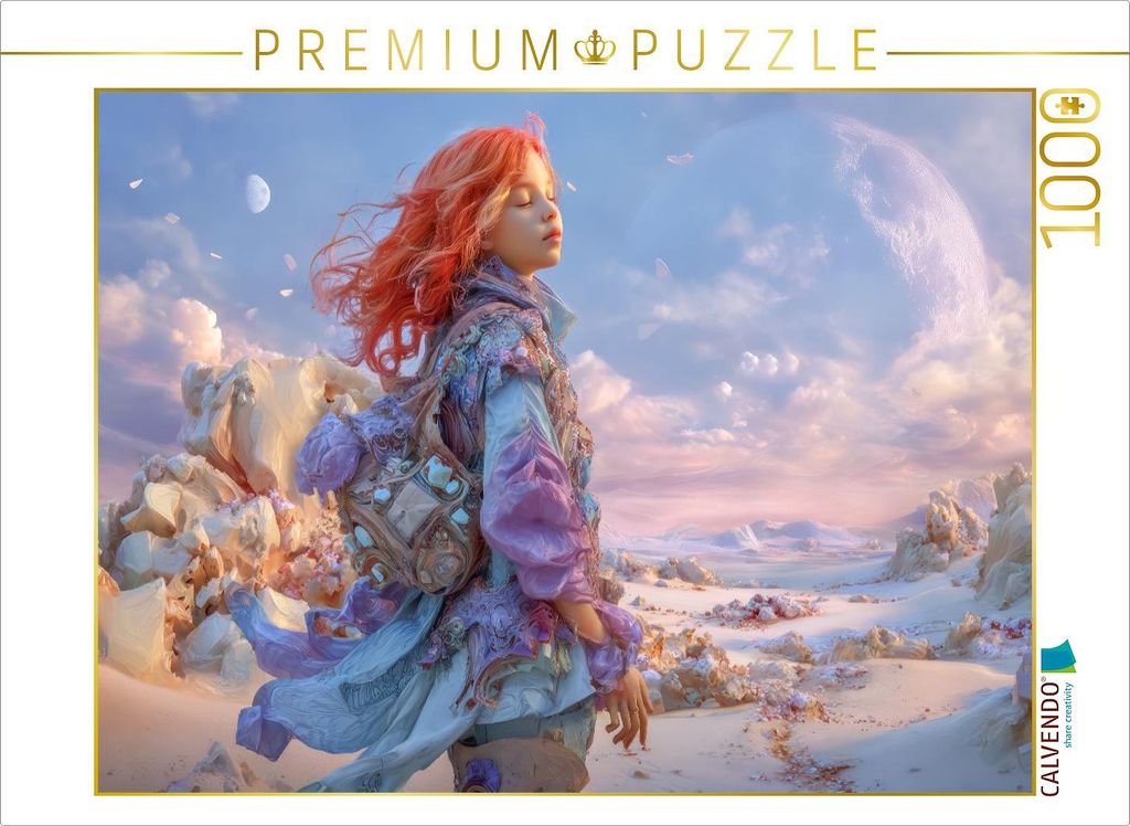 CALVENDO Puzzle Anmutige Menschen | 1000 Teile Lege-Größe 64x48cm Foto-Puzzle für glückliche Stunden