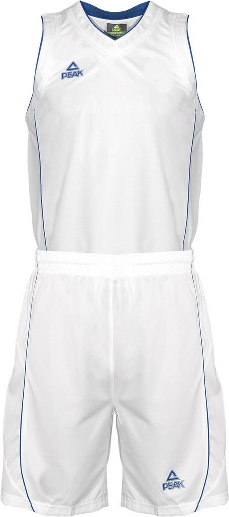 PEAK Trikot Set Team weiß/blau 4XL