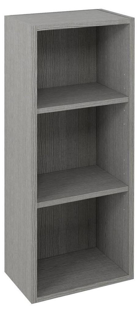 Sapho ESPACE offenes Regalschrank 35x94x22cm, Silbereiche