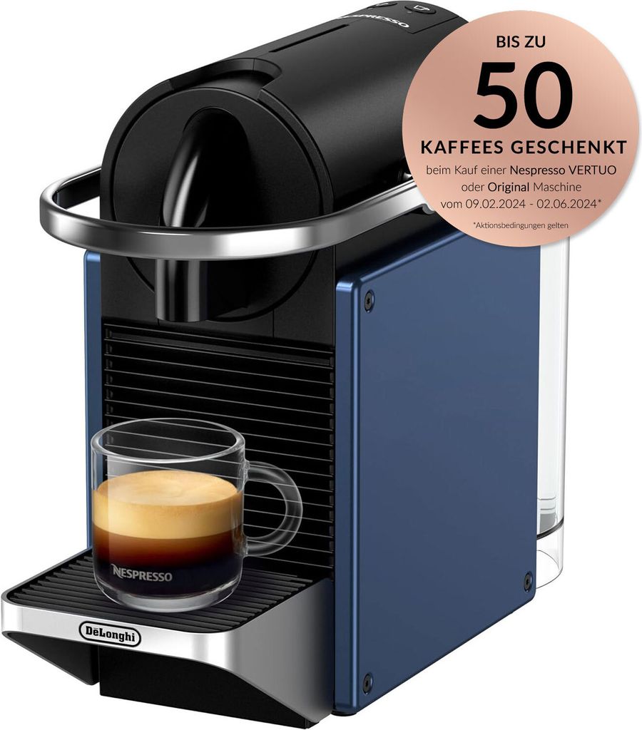 Kávovar DeLonghi EN127.BL Nespresso Pixie Obrázok produktu 10