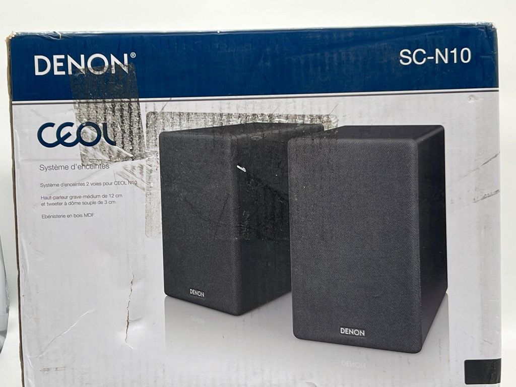 Denon SCN10BKEM altoparlante 2-vie Nero Immagine del prodotto 