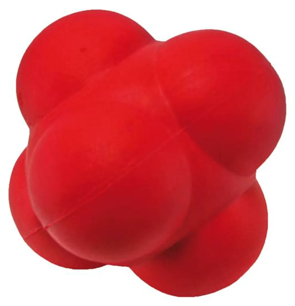 Balle de réaction pour coordination et réflexes Happy Kidz rouge XL