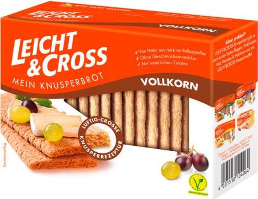 Leicht&Cross Knusperbrot Vollkorn Produktbild 