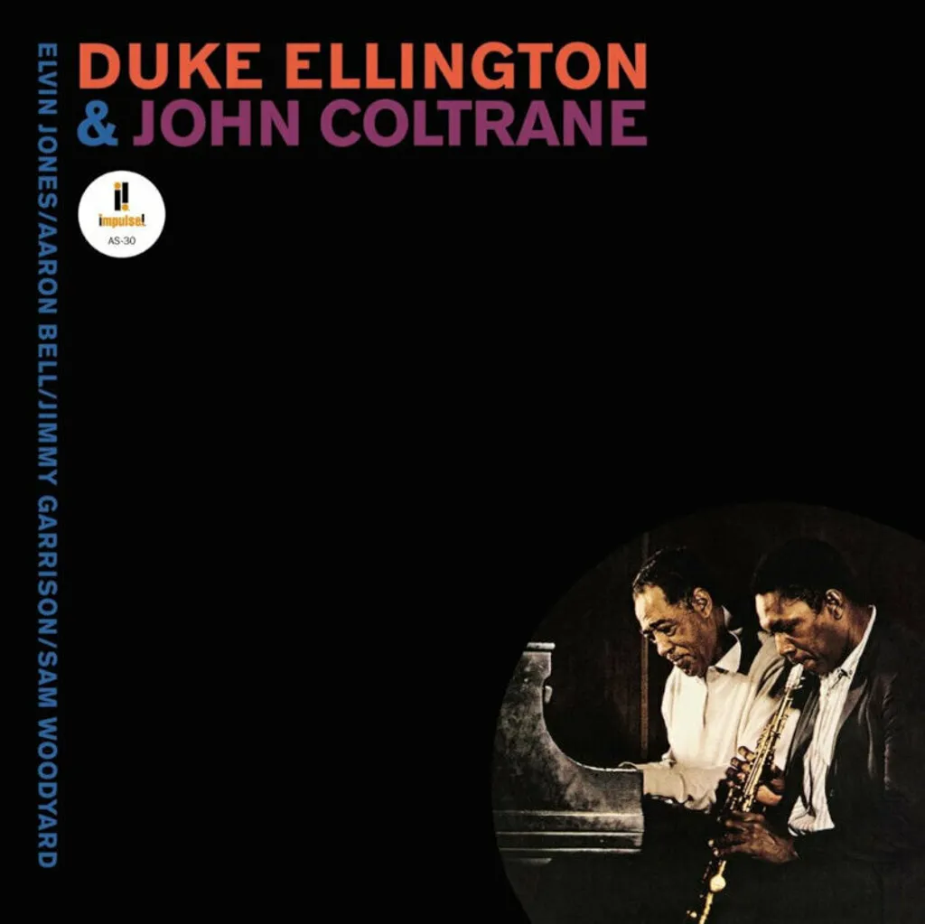 Disque Vinyle Duke Ellington & John Coltrane Album Jazz Verve Edition