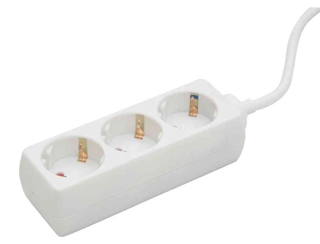 as-Schwabe 13911 as-Schwabe 3-fach Steckdosenleiste 1,4 m Image du produit 
