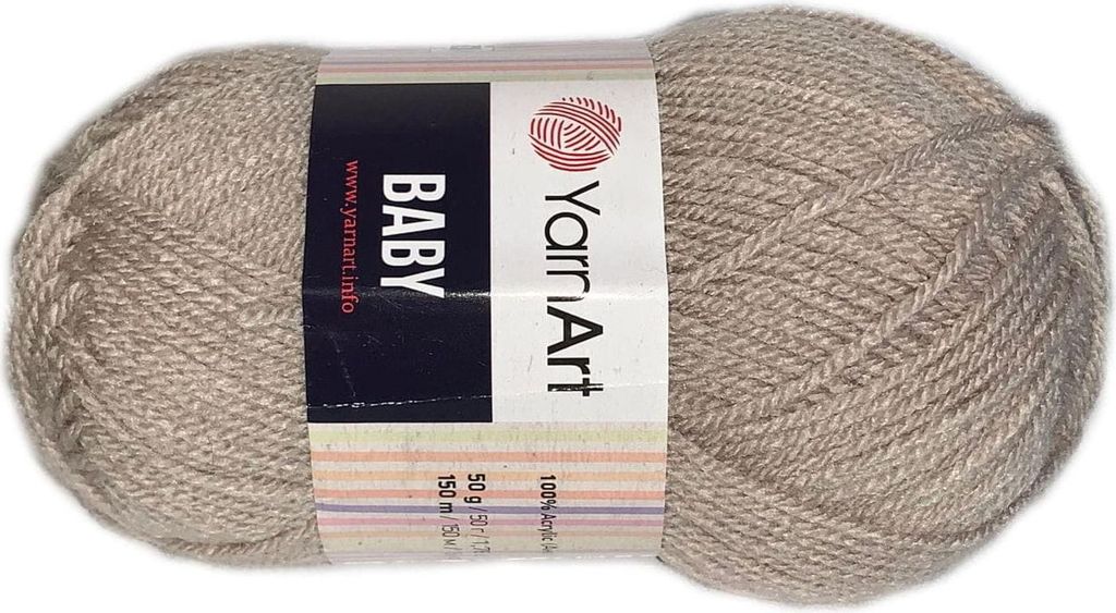 A ball of yarn with a label.