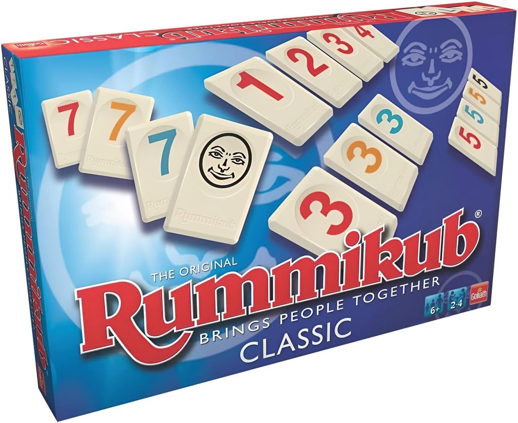 Goliath Rummikub The Original Classic, Brettspiel, Auf Produktbild 