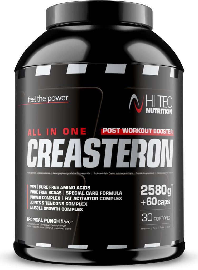 HI TEC Nutrition Creasteron - 2640g+ 60 kaps.  - All In One Produktbild 